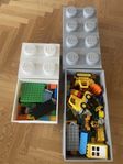 blandat lego med legolådor