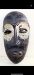 Handmade wooden mask from 1950