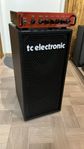 TC Electronic BQ500+BC208 basförstärkere