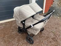 Bugaboo Donkey 3 Twin-barnvagn med liggdel och sittdel