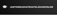 Läxhjälp i matematik, legitimerad lärare, matte