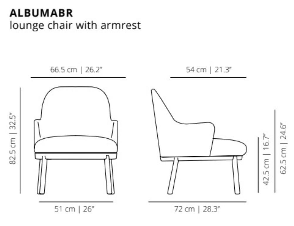 Fåtölj Viccarbe Aleta Lounge ...