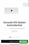 Growatt APX Batteri Kontrollenhet