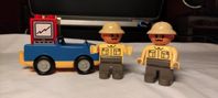 Lego Duplo 2st. Safari Gubbar med Bil