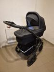 Britax smile II (2) barnvagn med ligg- o sittdel + tillbehö