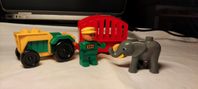 Lego Duplo ZOO Djurtransport Elefant unge