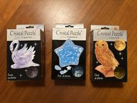 3D pussel Crystal Puzzle, 3st