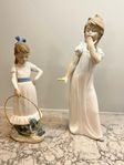 2 st Lladro-figuriner, 150 kr/st