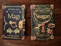 2 stycken Septimus Heap böcker del 1 & 2 av Angie Sage