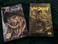 2 st Jack Sparrow böcker, ungdomslitteratur