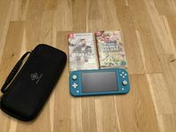 Nintendo Swich Lite + 2 spel