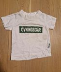 T-shirt övningsgår 74/80