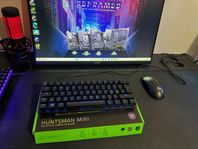 Razer Huntsman Mini – gaming-tangentbord med Purple Switch