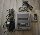 SNES Super Nintendo + mario world