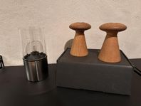 Stelton ljuslykta & salt&pepparkvarn