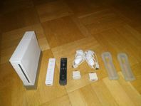 Nintendo Wii med 12 spel och tillbehör(Se Bilder)