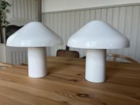 2 st HAY Pao Portable bordslampa, cream white