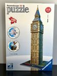 Big Ben Ravensburger 3D Puzzle. Pussel 216 bitar.