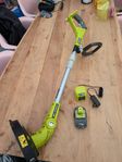 Oanvänd Ryobi trimmer RLT1831 