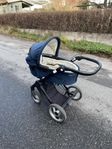 Mutsy Evo komplett barnvahgnspaket med Maxi-Cosi babyskydd