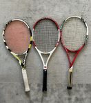 Diverse Tennisrack. Babolat & Wilson