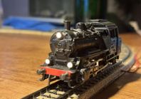 Märklin lok tillhörande HO set med vagnar