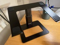 Laptop stand for desk, black