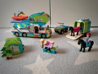 Lego Friends Camper Van + Häst-trailer