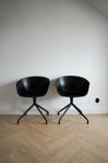 HAY About a Chair 20 x 2 kontorsstol svart stolar design