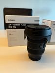 Sigma 24-70mm f/2,8 DG DN Art till Sony FE (med Moms)