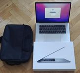 MacBook Pro 15, 2017 med Touchbar, Toppskick, Komplett