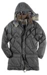 Barbour waxed Quilted Down jacket. Grön. XL