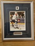 Mast Sundin Toronto Maple Leafs 13 NHL autograf 53cm x 43cm