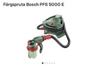 Färgspruta Bosch PFS 5000 Advanced 1200W