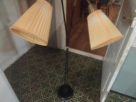 Två armad retro lampa 50 60 tal