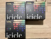 Twinkly icicle 190 RGB-W 3 stk