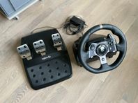 Logitech G920 racingratt med pedaler för Xbox och PC