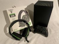 Xbox Series X med headset