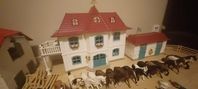 Schleich figurer och hus