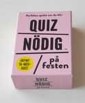 QUIZ NÖDIG PÅ FESTEN