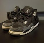 Air Jordan 4 black canvas