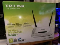 TP-LINK TL-WR841ND trådlös router,  802.11N 300 Mbps