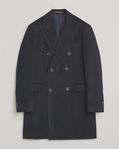 Oscar Jacobsson DB/Cashmere Coat Navy