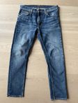 Nudie Jeans Lean Dean mörkblå jeans, storlek 31/30