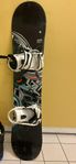 Snowboard Warp 130 cm, Boots K2 vandal Boa St 36,5 