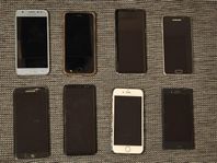 8 smartphones, apple, samsung, sony