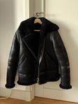 Acne Ian Shearling stl 48