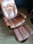 Ekornes stressless med fotpall