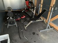 multi/gym olika tränings tillbehör