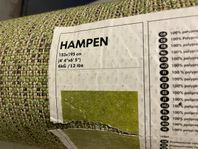 Matta ljusgrön Ikea Hampen 133 X 196 cm. 